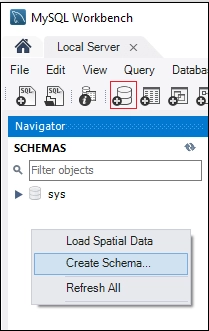 Using MySQL Workbench