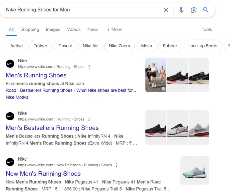 Navigational Keywords