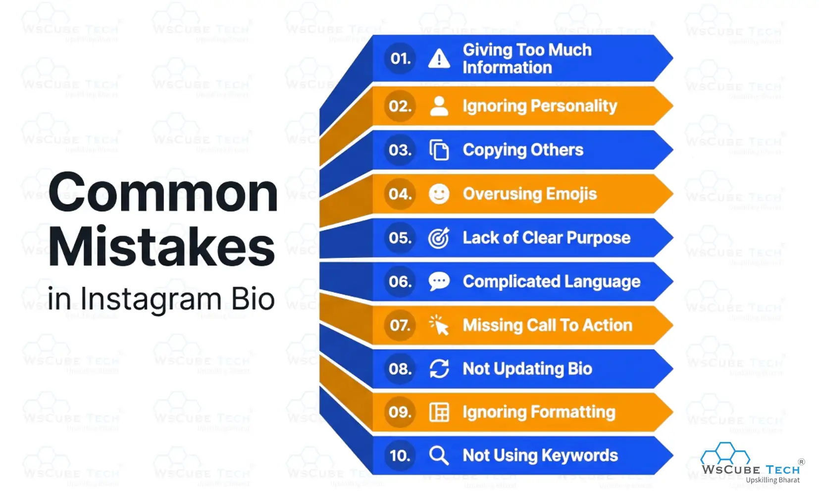 10 Common Mistakes to Avoid When Creating an Instagram Bio