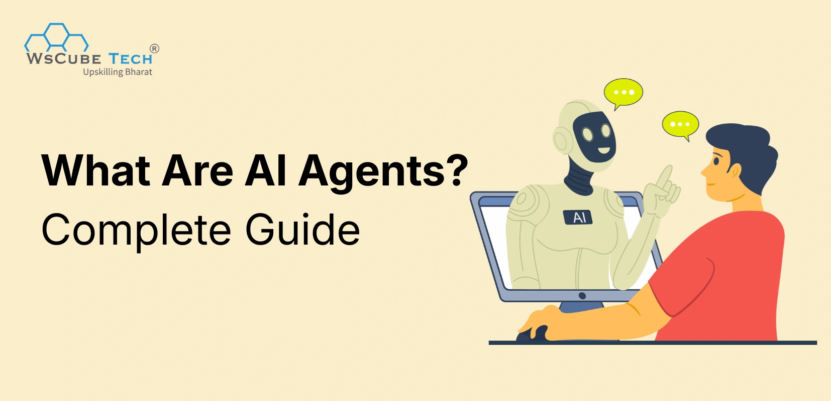 What Are AI Agents? A Complete Beginner’s Guide (2026)